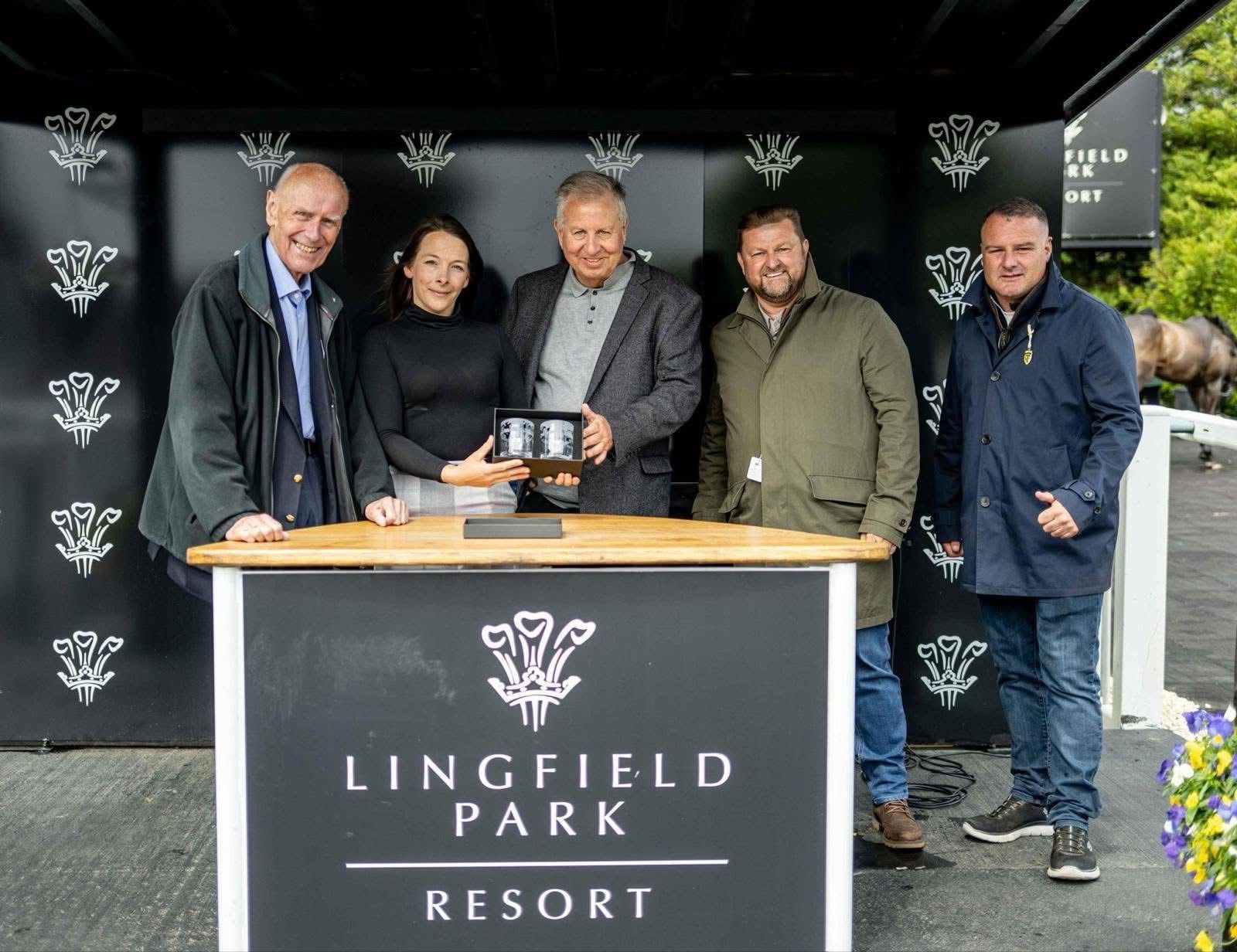 Gee Gees Racing owners at Lingfield Park Resort